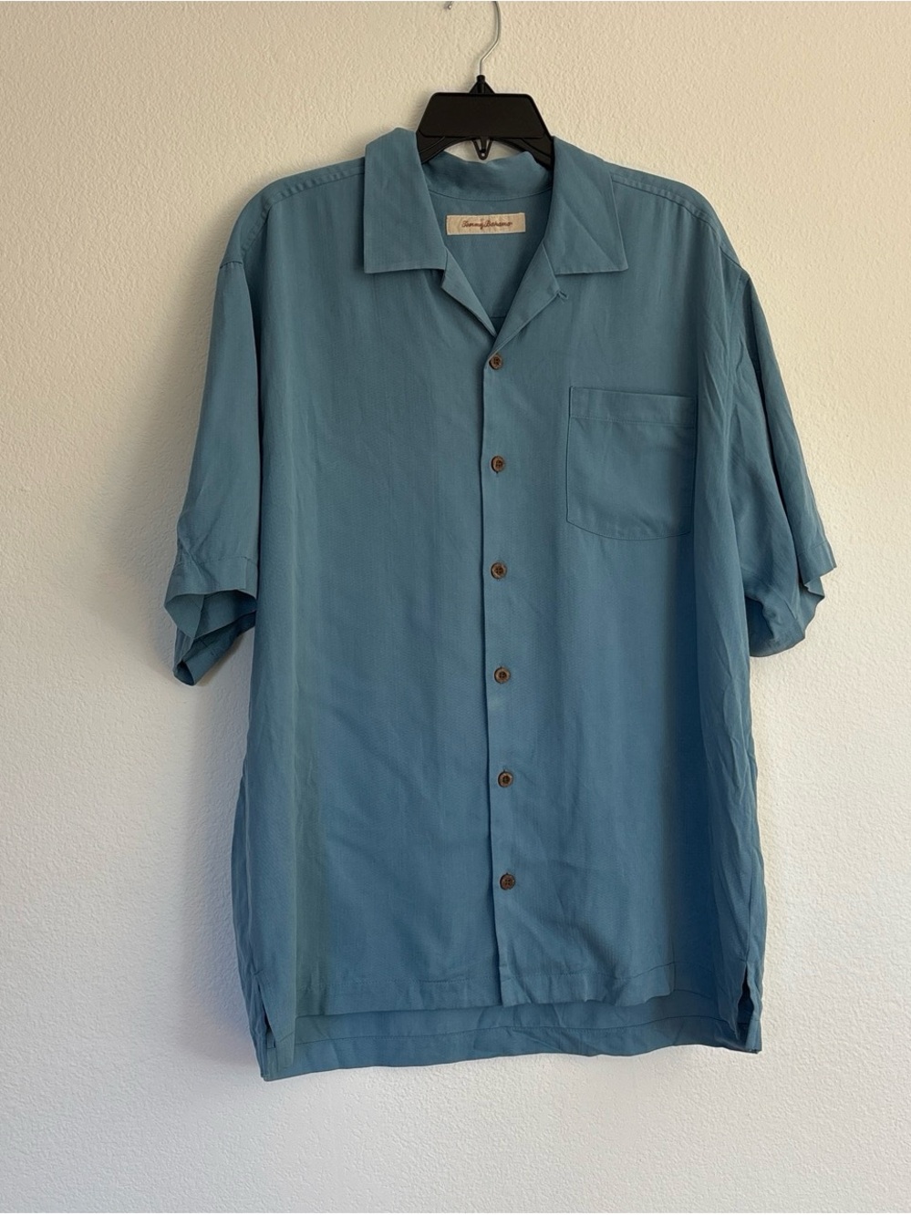 Tommy Bahama 100% Silk "Caribbean Stud" Pin-Up Playing Cards Camp Shirt